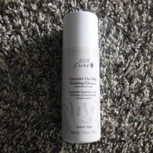 Lavender Oat Milk Soothing Cleanser 100% Pure New $34